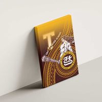 Tafuna High School Canvas Wall Art Polynesian Warrior LT05 - Polynesian Pride