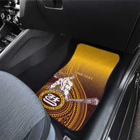 Tafuna High School Car Mats Polynesian Warrior LT05 - Polynesian Pride