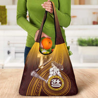 Tafuna High School Grocery Bag Polynesian Warrior LT05 - Polynesian Pride