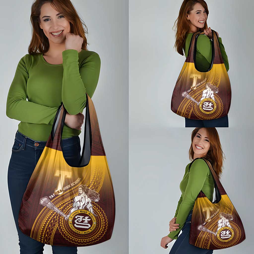 Tafuna High School Grocery Bag Polynesian Warrior LT05 - Polynesian Pride