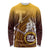 Personalized Tafuna High School Long Sleeve Shirt Polynesian Warrior