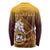 Personalized Tafuna High School Long Sleeve Shirt Polynesian Warrior