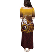 Personalized Tafuna High School Puletasi Polynesian Warrior LT05 - Polynesian Pride