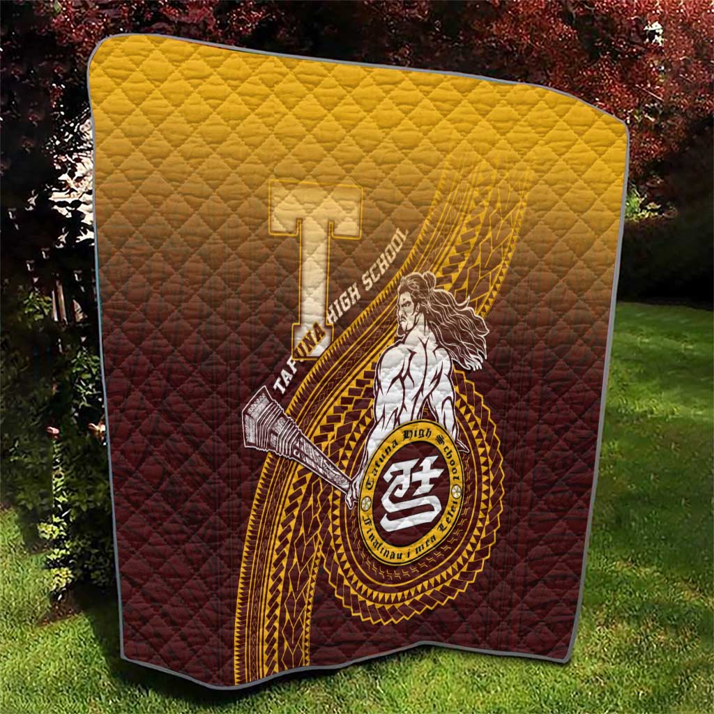 Tafuna High School Quilt Polynesian Warrior