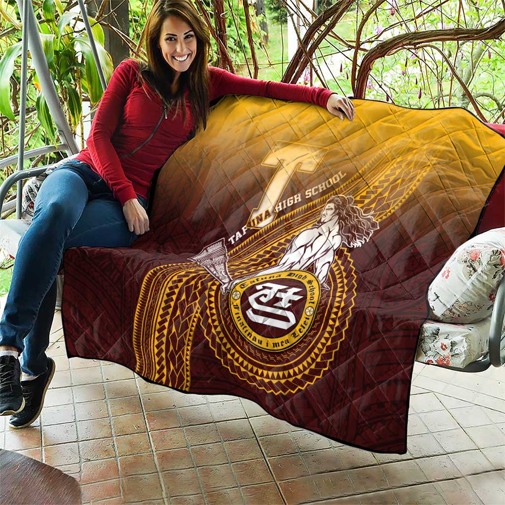 Tafuna High School Quilt Polynesian Warrior