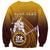 Personalized Tafuna High School Sweatshirt Polynesian Warrior