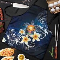 Hawaii Honu Apron Polynesian Curves Plumeria - Polynesian Pride