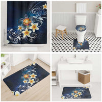 Hawaii Honu Bathroom Set Polynesian Curves Plumeria - Polynesian Pride