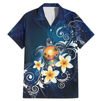 Hawaii Honu Family Matching Mermaid Dress and Hawaiian Shirt Polynesian Curves Plumeria - Polynesian Pride