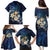 Hawaii Honu Family Matching Puletasi and Hawaiian Shirt Polynesian Curves Plumeria - Polynesian Pride