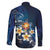 Hawaii Honu Family Matching Short Sleeve Bodycon Dress and Hawaiian Shirt Polynesian Curves Plumeria - Polynesian Pride