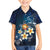 Hawaii Honu Family Matching Short Sleeve Bodycon Dress and Hawaiian Shirt Polynesian Curves Plumeria - Polynesian Pride