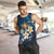 Hawaii Honu Men Tank Top Polynesian Curves Plumeria - Polynesian Pride