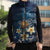 Hawaii Honu Sleeveless Puffer Jacket Polynesian Curves Plumeria - Polynesian Pride