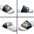 Hawaii Honu Slide Sandals Polynesian Curves Plumeria - Polynesian Pride