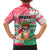 Hawaii Christmas Family Matching Long Sleeve Bodycon Dress and Hawaiian Shirt Santa Claus Surf Mele Kalikimaka LT05 - Polynesian Pride