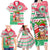 Hawaii Christmas Family Matching Long Sleeve Bodycon Dress and Hawaiian Shirt Santa Claus Surf Mele Kalikimaka LT05 - Polynesian Pride