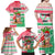 Hawaii Christmas Family Matching Off Shoulder Maxi Dress and Hawaiian Shirt Santa Claus Surf Mele Kalikimaka LT05 - Polynesian Pride