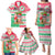 Hawaii Christmas Family Matching Puletasi Dress and Hawaiian Shirt Santa Claus Surf Mele Kalikimaka LT05 - Polynesian Pride