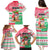 Hawaii Christmas Family Matching Puletasi Dress and Hawaiian Shirt Santa Claus Surf Mele Kalikimaka LT05 - Polynesian Pride