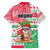 Hawaii Christmas Family Matching Puletasi Dress and Hawaiian Shirt Santa Claus Surf Mele Kalikimaka LT05 - Polynesian Pride