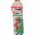 Hawaii Christmas Off Shoulder Maxi Dress Santa Claus Surf Mele Kalikimaka LT05 - Polynesian Pride