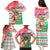 Personalized Hawaii Christmas Family Matching Puletasi Dress and Hawaiian Shirt Santa Claus Surf Mele Kalikimaka LT05 - Polynesian Pride