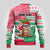 Personalised Hawaii Christmas Ugly Christmas Sweater Santa Claus Surf Mele Kalikimaka LT05 - Polynesian Pride