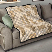 Vintage Lapita Quilt Iconic Double Face Pattern Beige