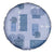 Vintage Lapita Spare Tire Cover Iconic Double Face Pattern Blue