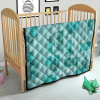 Vintage Lapita Quilt Iconic Double Face Pattern Turquoise