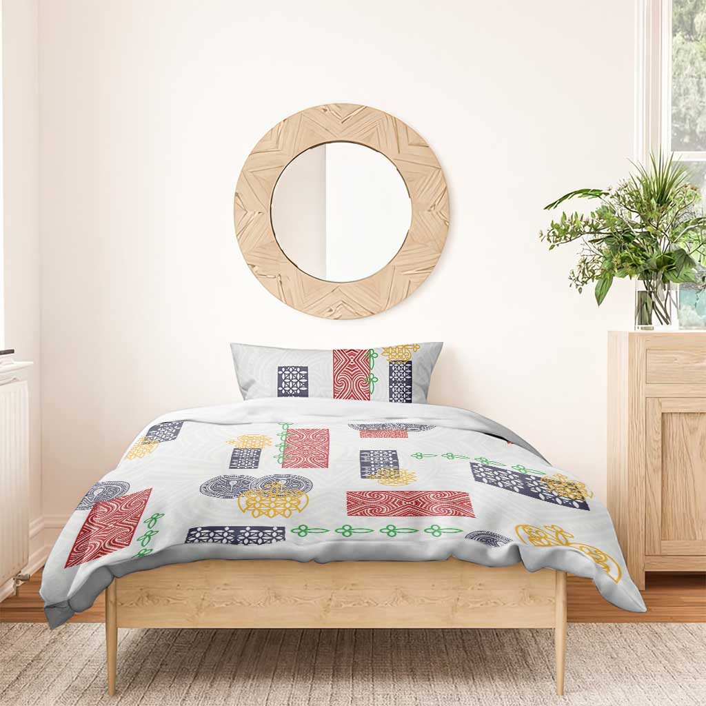 Vintage Lapita Bedding Set Iconic Double Face Pattern