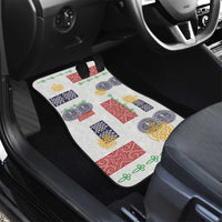 Vintage Lapita Car Mats Iconic Double Face Pattern LT05 - Polynesian Pride