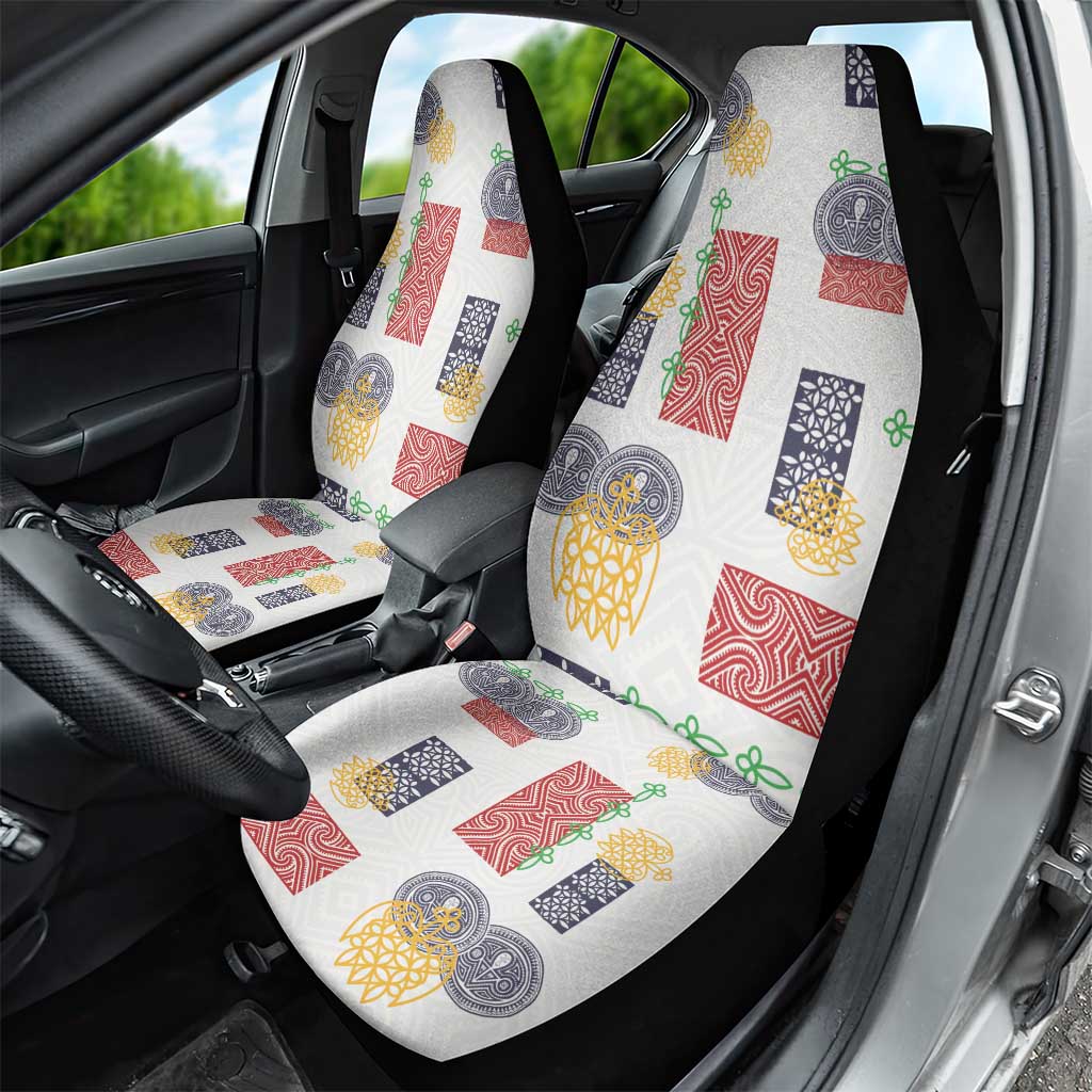 Vintage Lapita Car Seat Cover Iconic Double Face Pattern