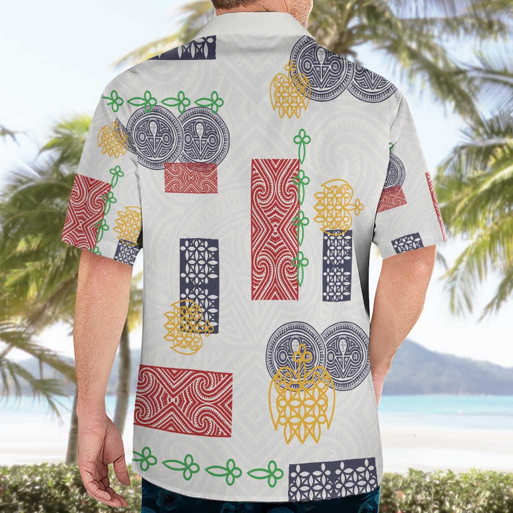 Vintage Lapita Hawaiian Shirt Iconic Double Face Pattern LT05 - Polynesian Pride