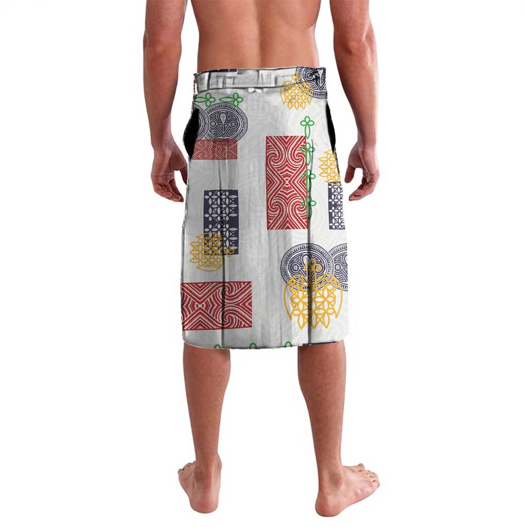 Vintage Lapita Lavalava Iconic Double Face Pattern