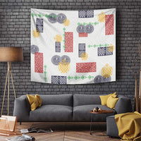 Vintage Lapita Tapestry Iconic Double Face Pattern