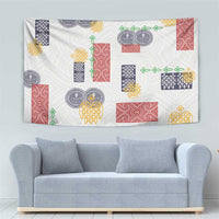 Vintage Lapita Tapestry Iconic Double Face Pattern