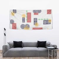 Vintage Lapita Tapestry Iconic Double Face Pattern