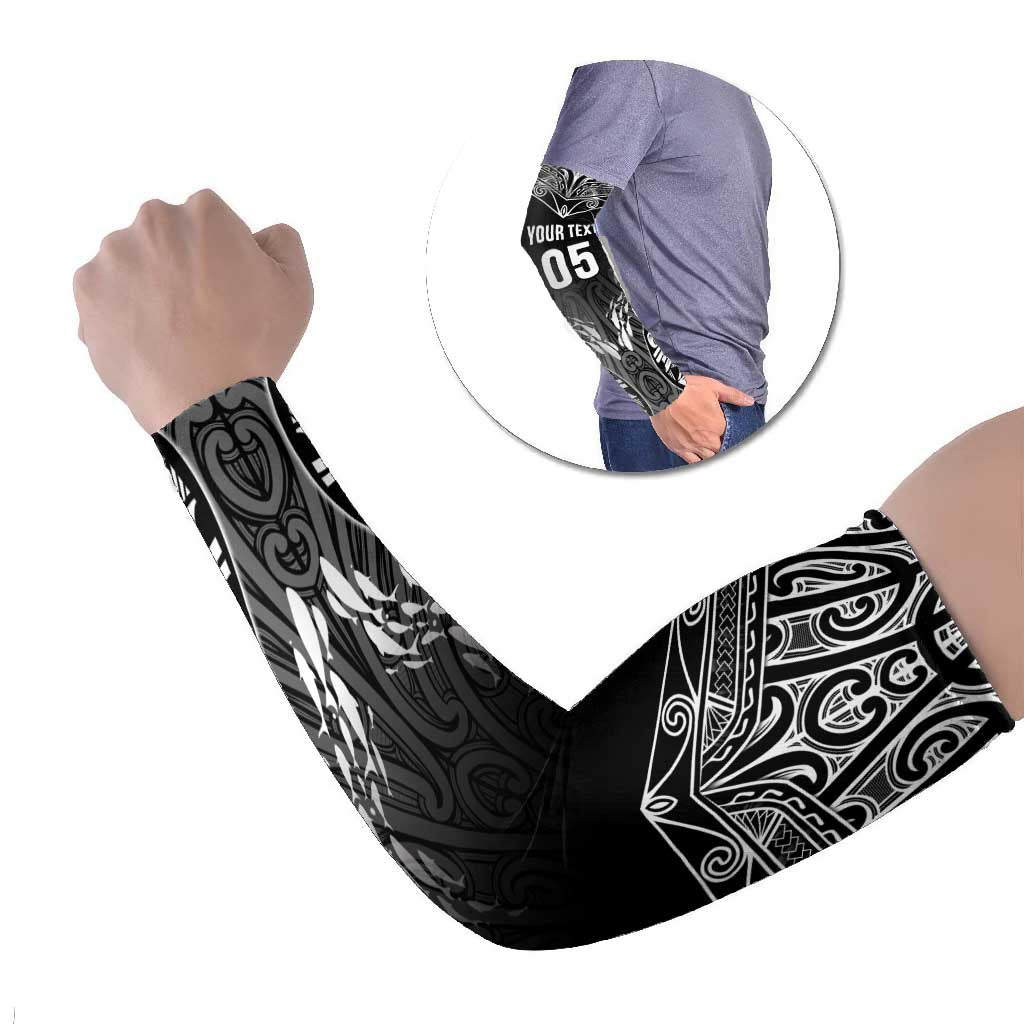 Custom New Zealand Fishing Arm Sleeves Aotearoa Maori Koru - Polynesian Pride