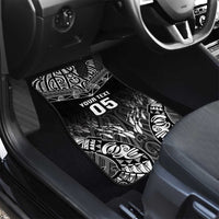 Custom New Zealand Fishing Car Mats Aotearoa Maori Koru - Polynesian Pride