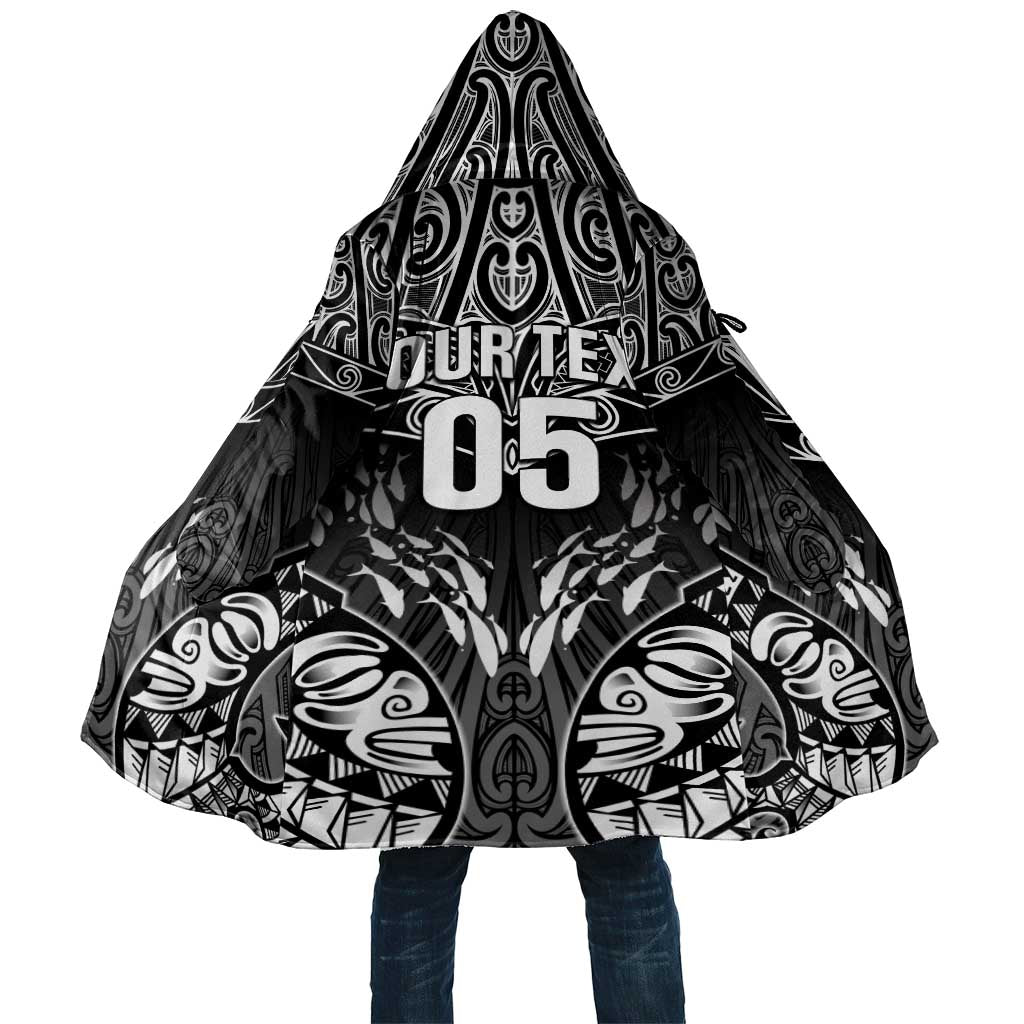 Custom New Zealand Fishing Cloak Aotearoa Maori Koru - Polynesian Pride