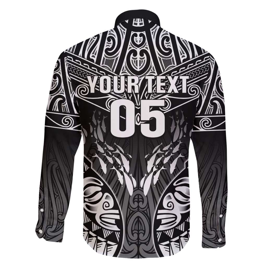 Custom New Zealand Fishing Family Matching Mermaid Dress and Hawaiian Shirt Aotearoa Maori Koru - Polynesian Pride