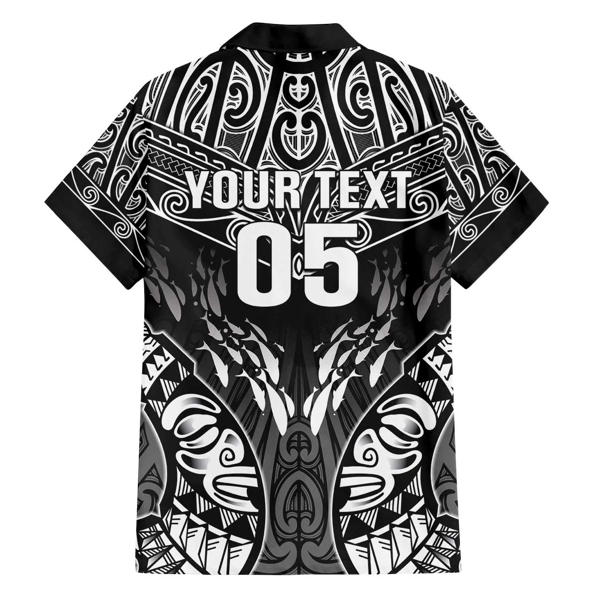 Custom New Zealand Fishing Family Matching Off The Shoulder Long Sleeve Dress and Hawaiian Shirt Aotearoa Maori Koru - Polynesian Pride