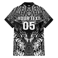 Custom New Zealand Fishing Family Matching Short Sleeve Bodycon Dress and Hawaiian Shirt Aotearoa Maori Koru - Polynesian Pride