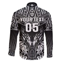 Custom New Zealand Fishing Family Matching Short Sleeve Bodycon Dress and Hawaiian Shirt Aotearoa Maori Koru - Polynesian Pride