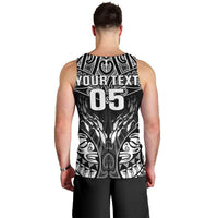 Custom New Zealand Fishing Men Tank Top Aotearoa Maori Koru - Polynesian Pride