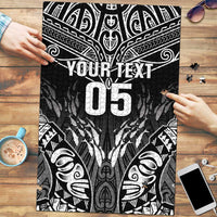 Custom New Zealand Fishing Puzzle Aotearoa Maori Koru - Polynesian Pride