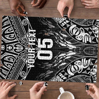 Custom New Zealand Fishing Puzzle Aotearoa Maori Koru - Polynesian Pride