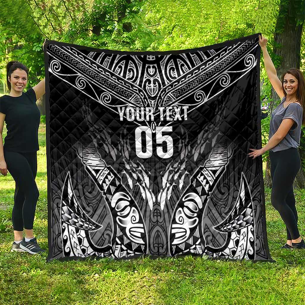 Custom New Zealand Fishing Quilt Aotearoa Maori Koru - Polynesian Pride